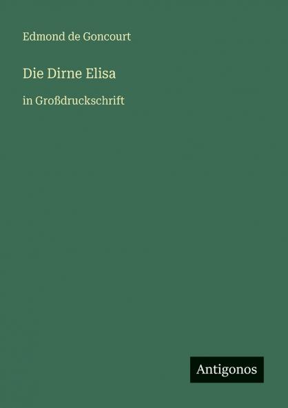 Die Dirne Elisa