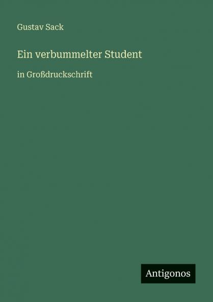 Ein verbummelter Student