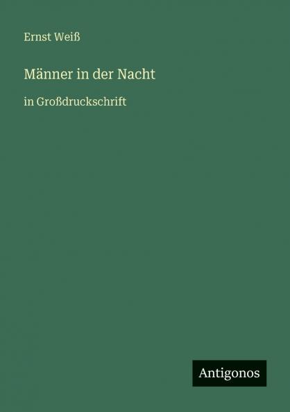 Männer in der Nacht