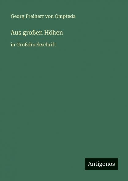 Aus großen Höhen