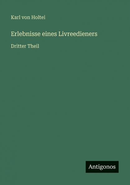 Erlebnisse eines Livreedieners
