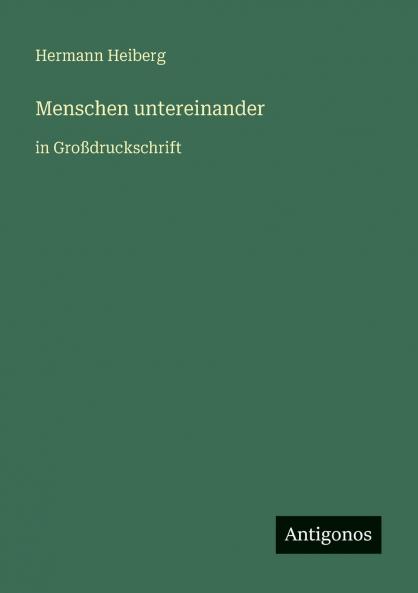 Menschen untereinander
