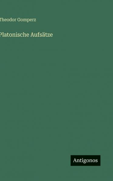 Platonische Aufsätze