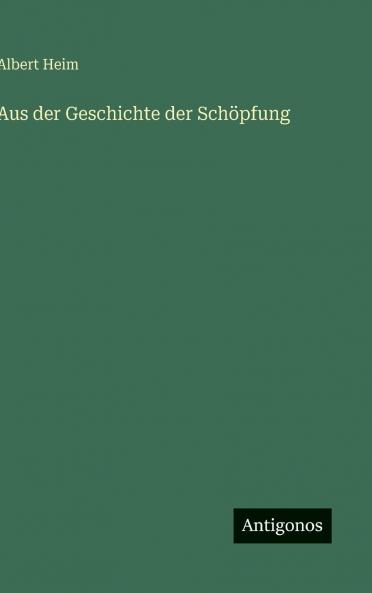 Aus der Geschichte der Schöpfung