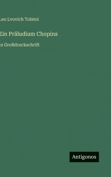 Ein Präludium Chopins