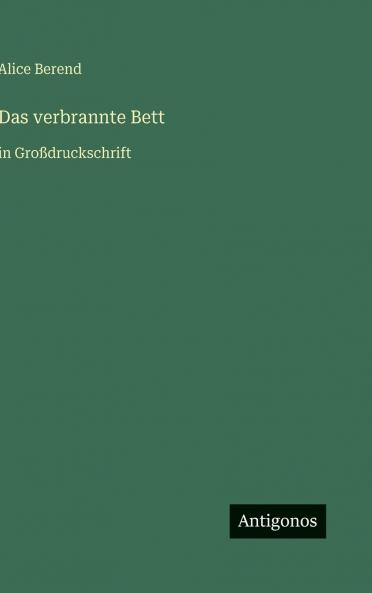 Das verbrannte Bett