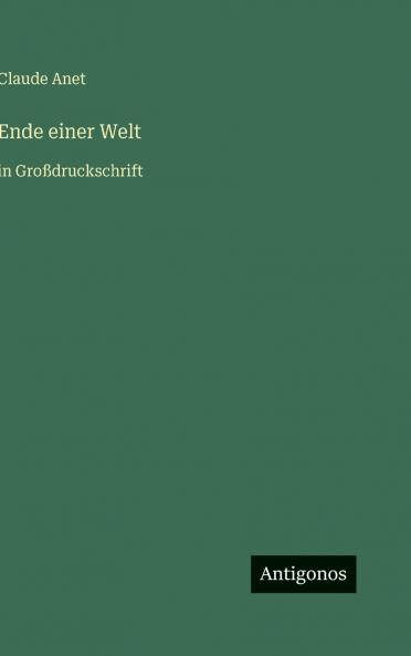 Ende einer Welt