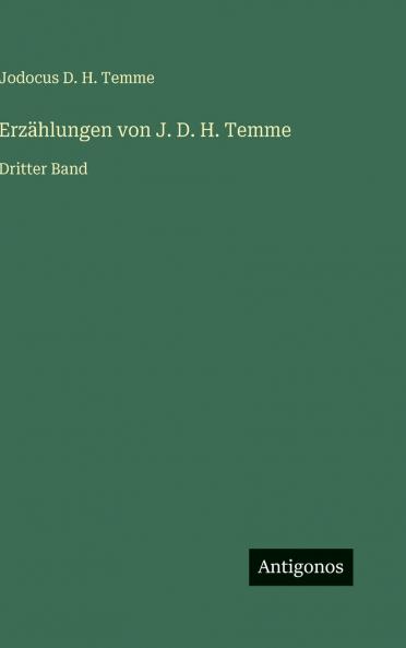Erzählungen von J. D. H. Temme