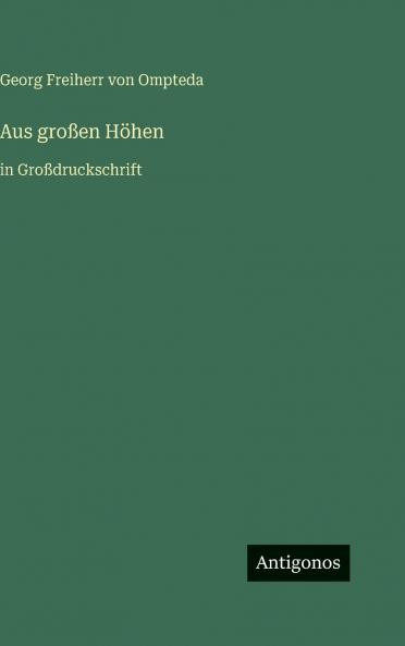 Aus großen Höhen