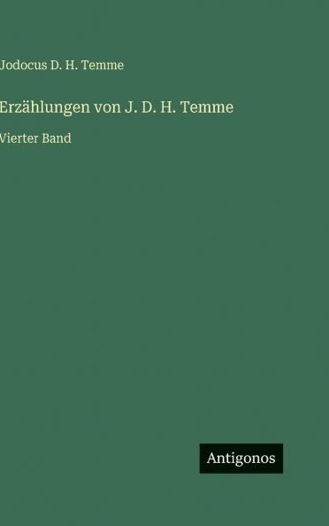 Erzählungen von J. D. H. Temme