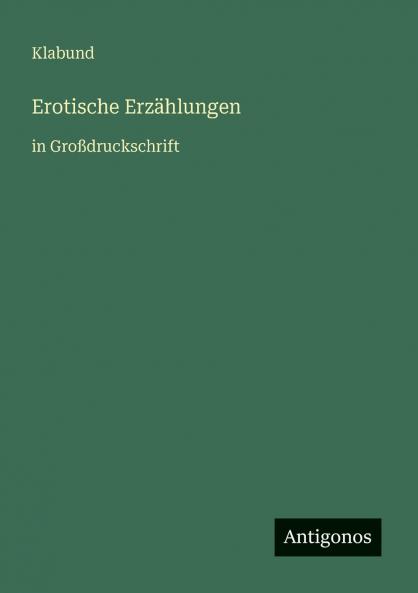 Erotische Erzählungen