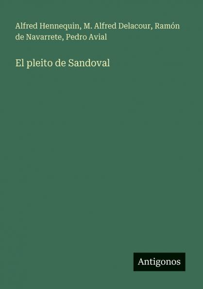 El pleito de Sandoval