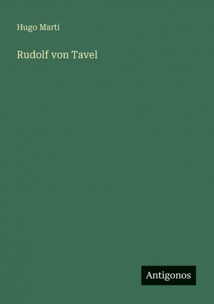 Rudolf von Tavel
