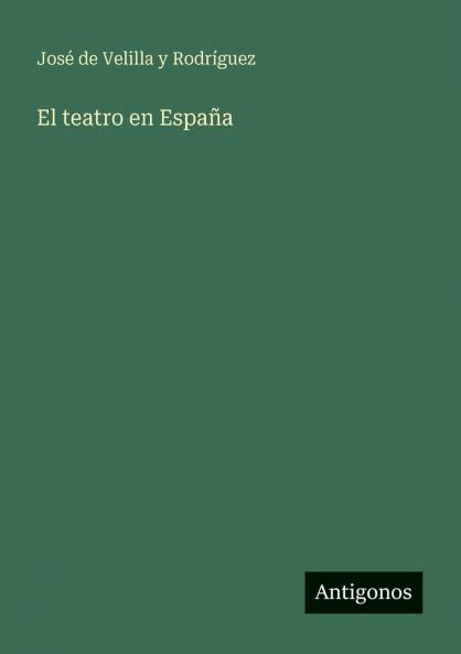 El teatro en España