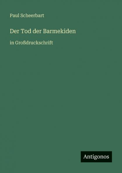 Der Tod der Barmekiden
