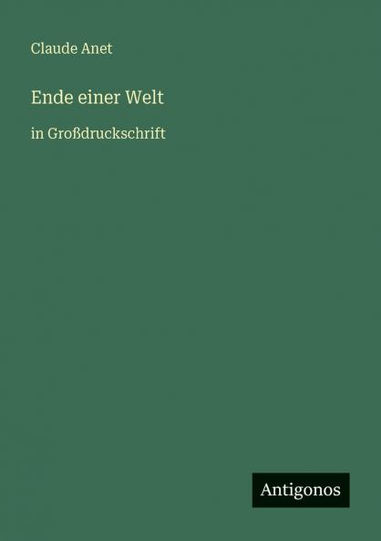 Ende einer Welt