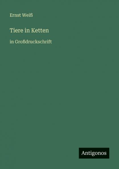 Tiere in Ketten