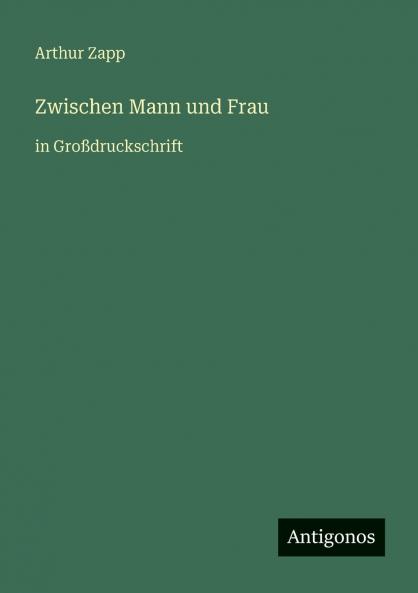 Zwischen Mann und Frau