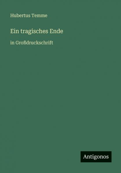 Ein tragisches Ende