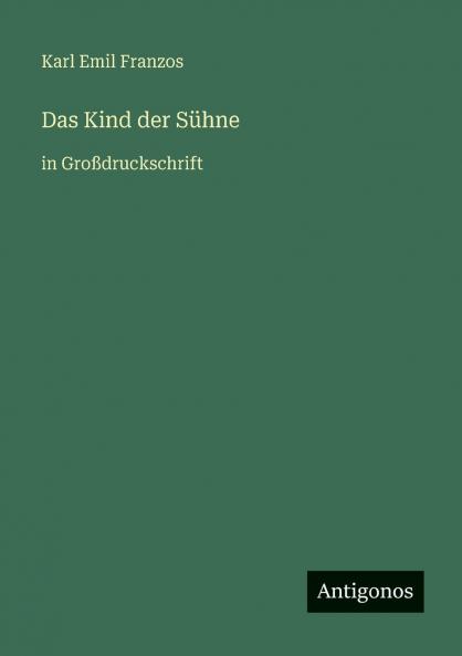 Das Kind der Sühne