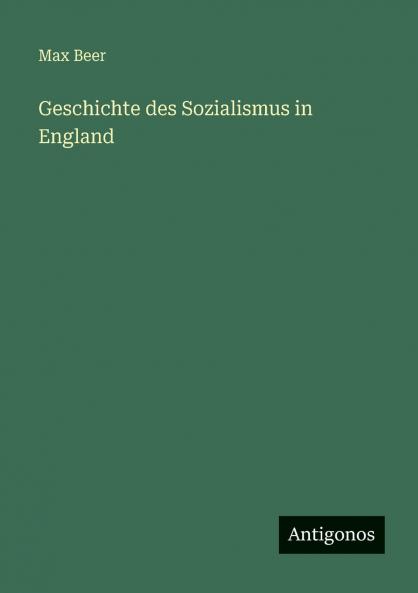 Geschichte des Sozialismus in England