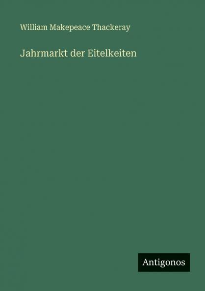 Jahrmarkt der Eitelkeiten