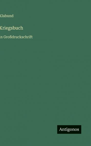 Kriegsbuch