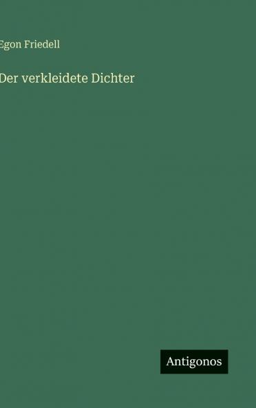 Der verkleidete Dichter