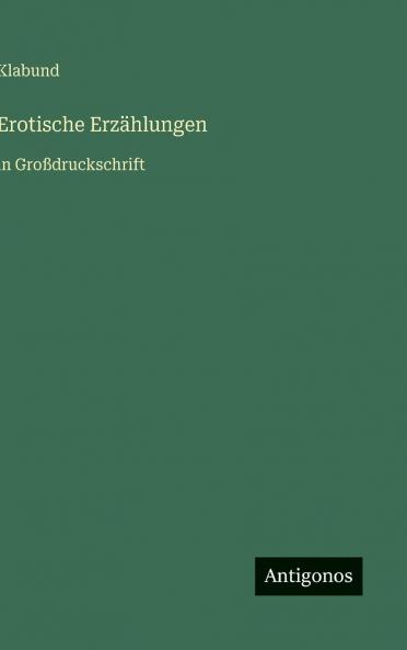 Erotische Erzählungen