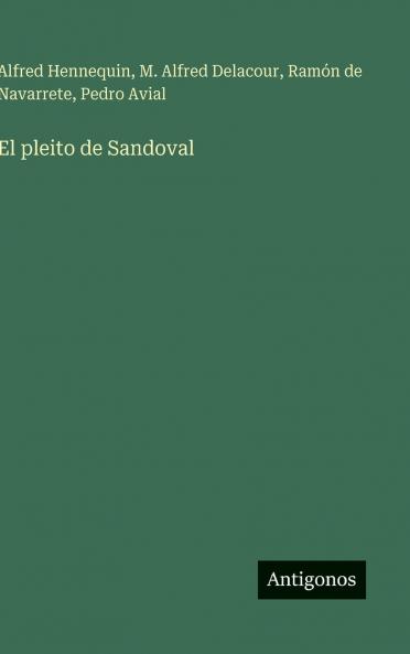 El pleito de Sandoval