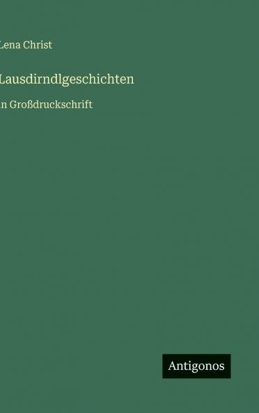 Lausdirndlgeschichten