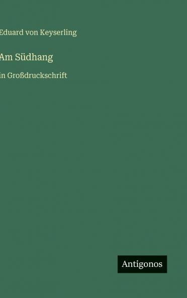 Am Südhang
