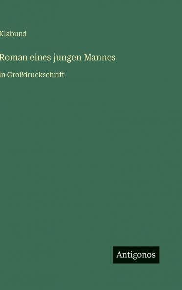 Roman eines jungen Mannes