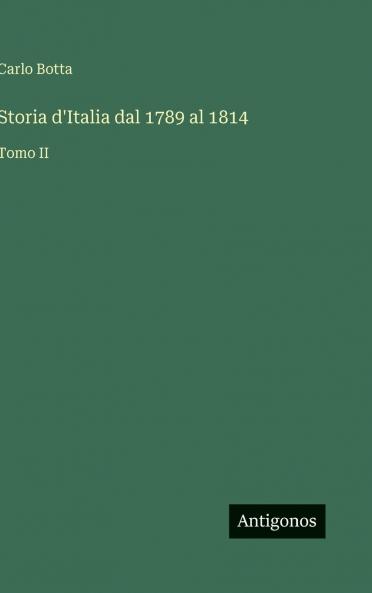 Storia d'Italia dal 1789 al 1814