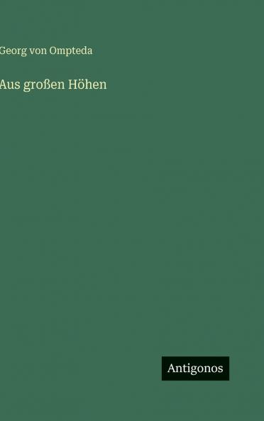 Aus großen Höhen