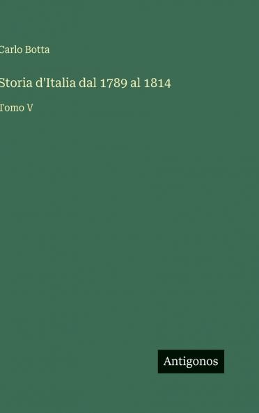 Storia d'Italia dal 1789 al 1814