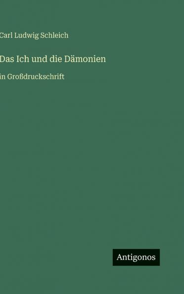 Das Ich und die Dämonien