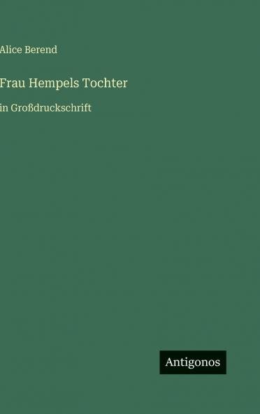 Frau Hempels Tochter