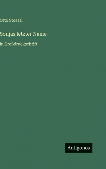 Sonjas letzter Name
