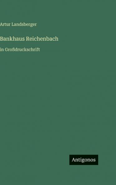Bankhaus Reichenbach