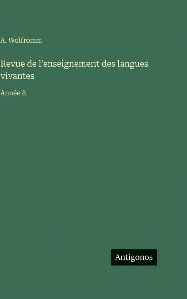 Revue de l'enseignement des langues vivantes