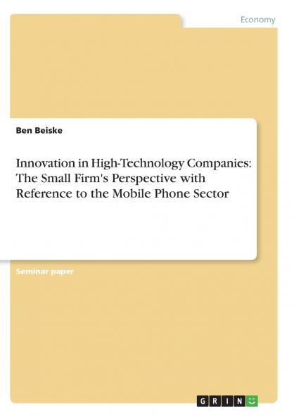 Innovation in High-Technology Companies
