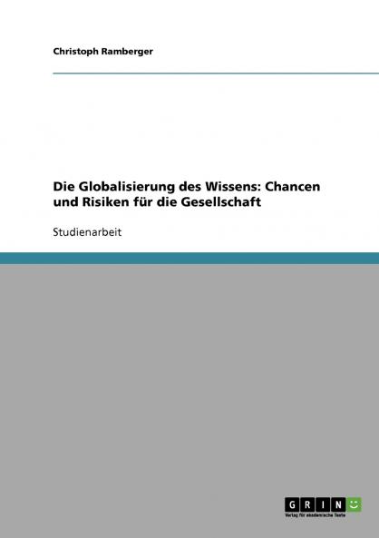 Die Globalisierung des Wissens