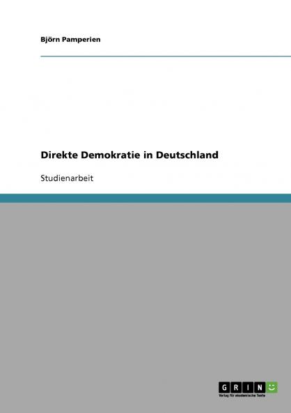 Direkte Demokratie in Deutschland