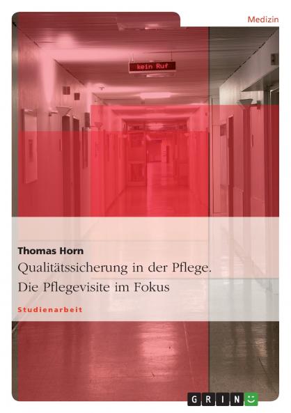Qualitätssicherung in der Pflege. Die Pflegevisite im Fokus