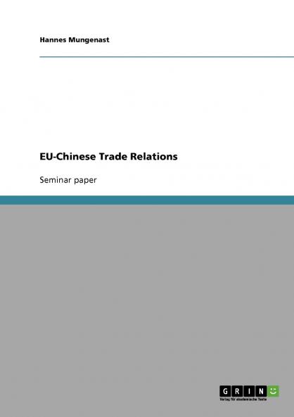 EU-Chinese Trade Relations