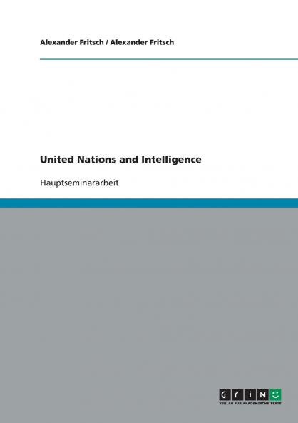 United Nations and Intelligence