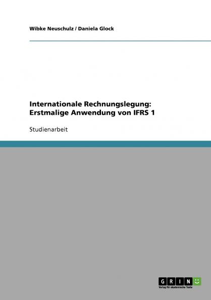 Internationale Rechnungslegung