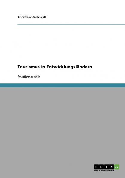 Tourismus in Entwicklungsländern