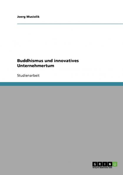Buddhismus und innovatives Unternehmertum